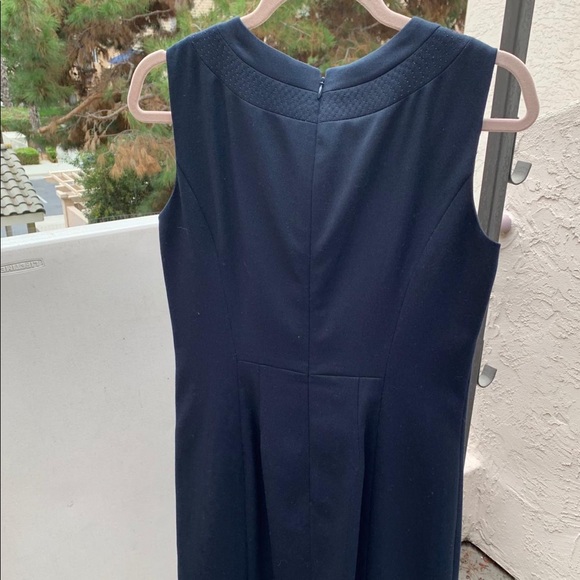 Brooks Brothers Dark Navy Sleeveless Dress - Picture 6 of 8
